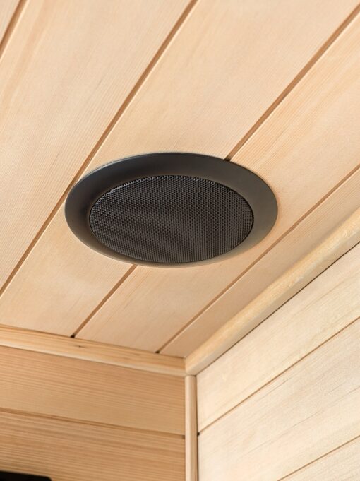 casse audio sauna ad infrarossi