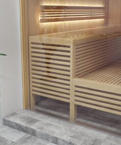 pannello laterale panca sauna