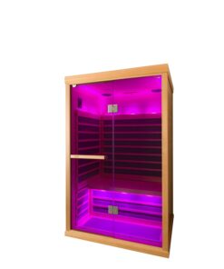 sauna ad infrarossi con cromoterapia