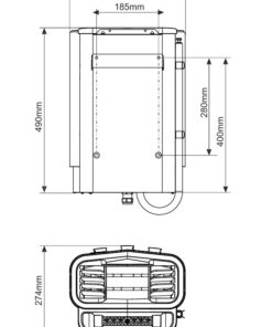 stufa biosauna piccola