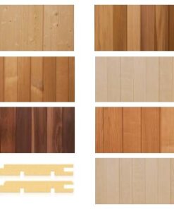 tipi legno per sauna