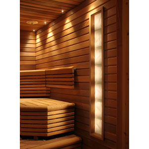 fibra ottica per sauna e bagno turco