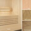 panche sauna classic legni