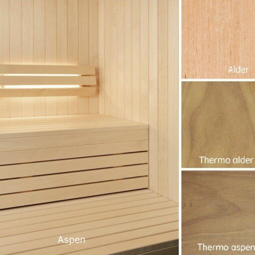 panche sauna classic legni