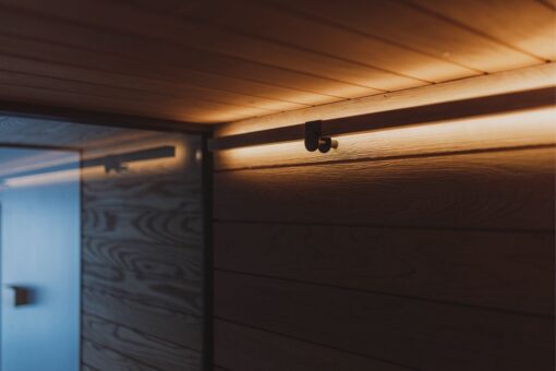 barra led esterno per sauna Tylo dimmerabile
