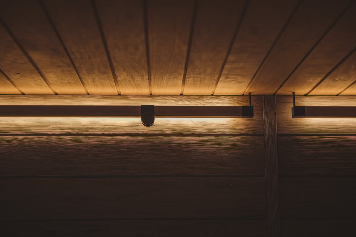 illuminazione sauna Tylo