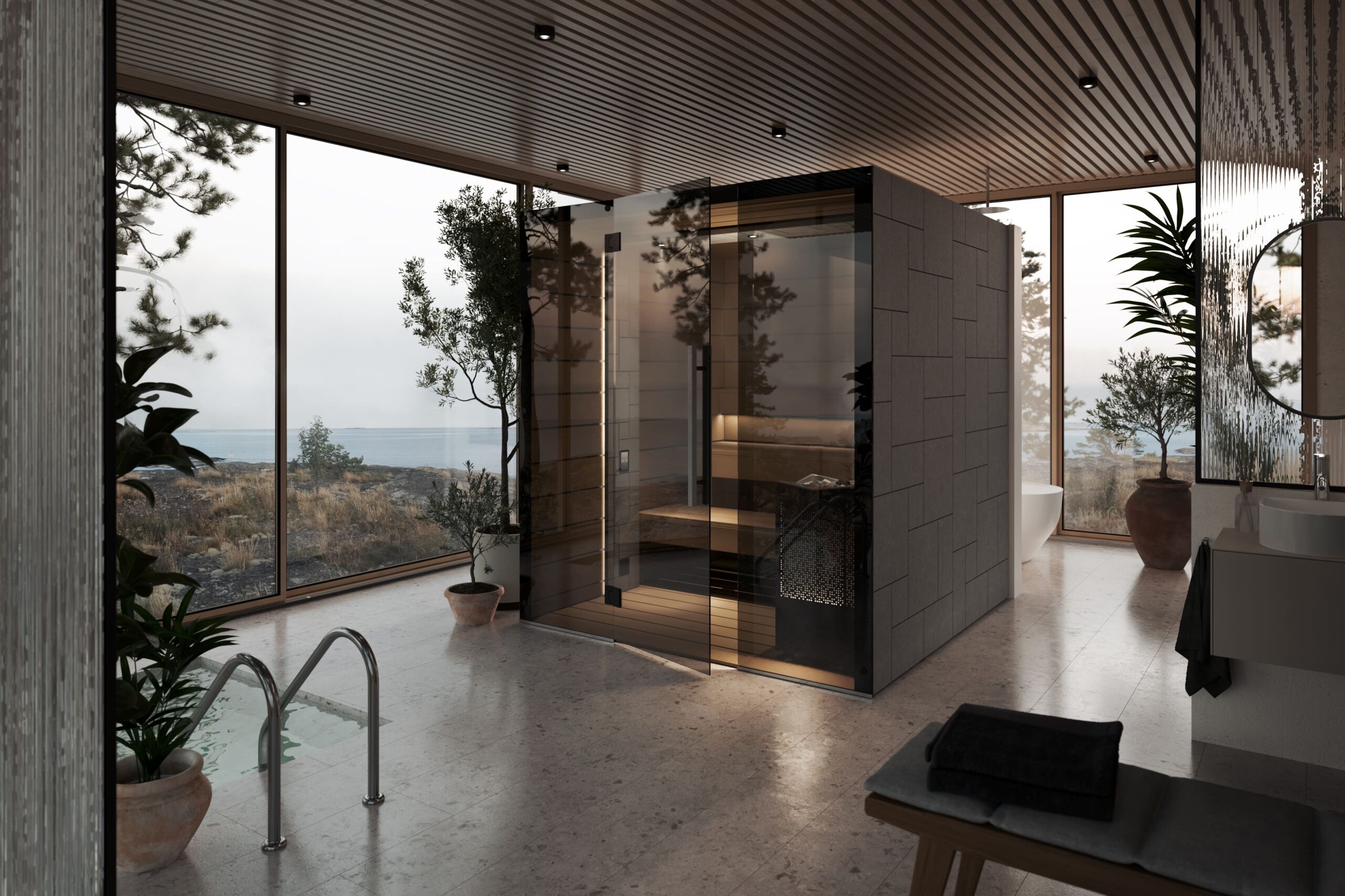 nuova sauna Tylo di altissima gamma la migliore mai realizzata dalla casa svedese