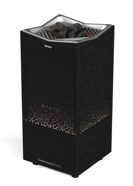 Stufa sauna tylo Crown colore nero