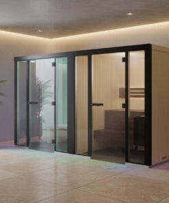 Sauna bagno turco Panacea Twin Tylo in SPA nordica