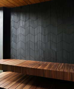 FINITURA DECORATIVA SAUNA ATHENA BLACK NO LUCI