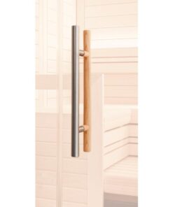 Scopri la maniglia Tylo HANDLE DESIGN ASH/STAINLESS in frassino e acciaio inox, lunghezza 500 mm. Design elegante, materiali premium e montaggio incluso. Qualità svedese per saune e ambienti wellness
