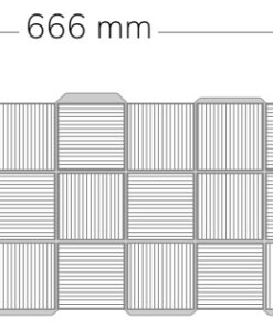disegno rivestimento sauna squre decnord