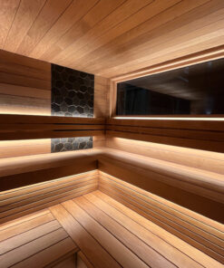 finitura sauna royal black