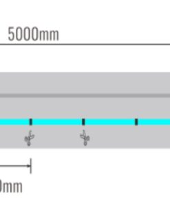 striscia a neon led per sauna e bagno turco