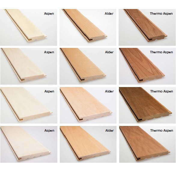 tipi di legno per saune