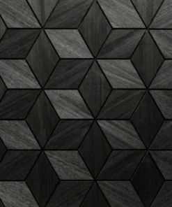 rivestimento sauna a rombo black
