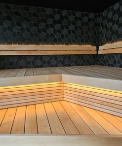 rivestimento sauna royal interno sauna con schienali