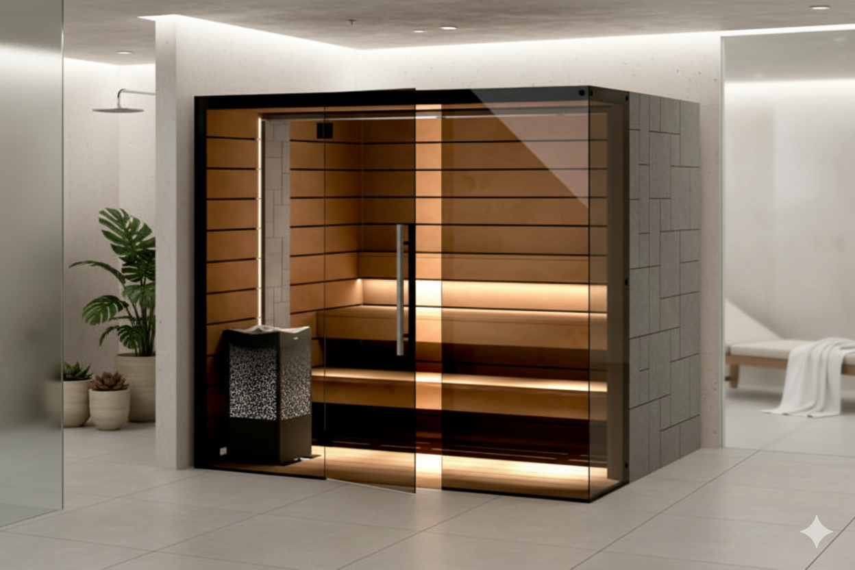 sauna tylo con stufa