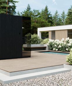 Sauna Perfection da esterno Lato