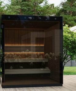 Sauna Perfection da esterno in giardino 1