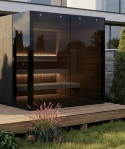 Sauna Perfection da esterno vista Villa