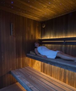 Sauna Perfection da esterno vista interna 2