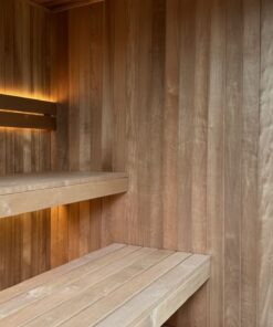 Sauna Perfection da esterno vista interna 3