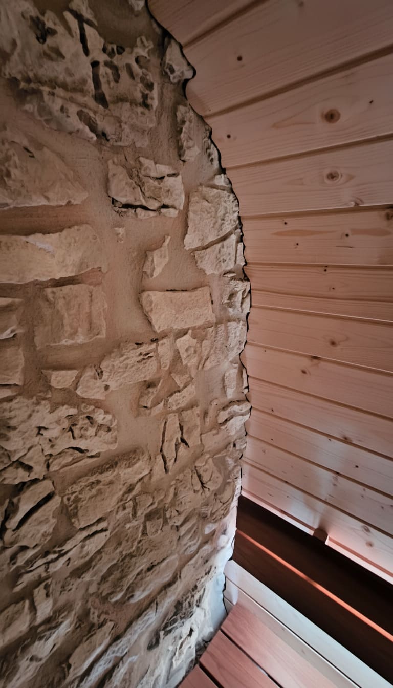 errori materiali pesanti sauna