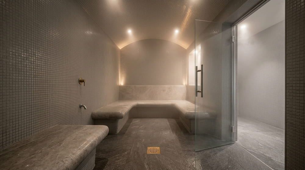 progettazione bagno turco